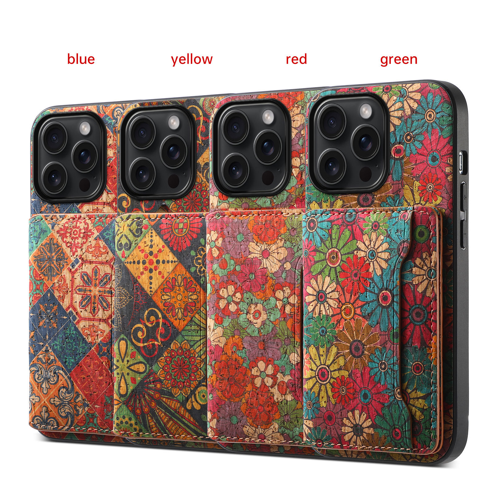Leather Phone Case With Wallet For iPhone Brown-GGB241912-GTOCASE