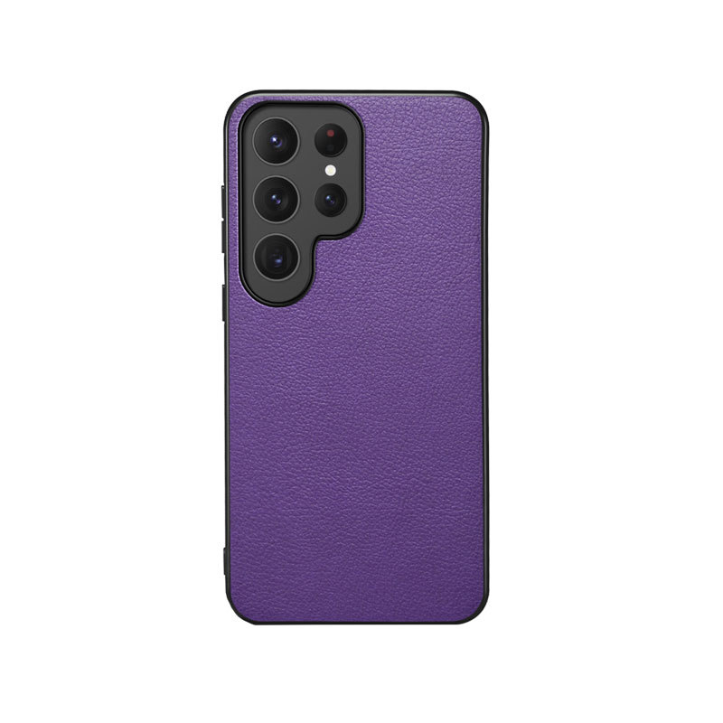 Leather Phone Case For Samsung Black-DSK241705-GTOCASE