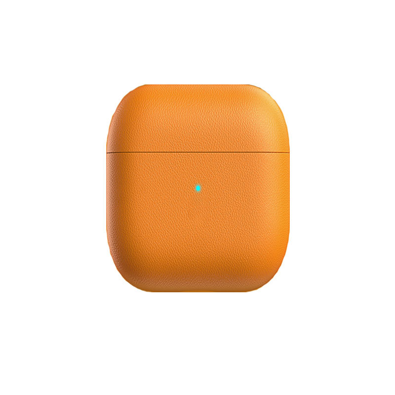 Leather Case For AirPods 3 Orange-CSK241104-GTOCASE