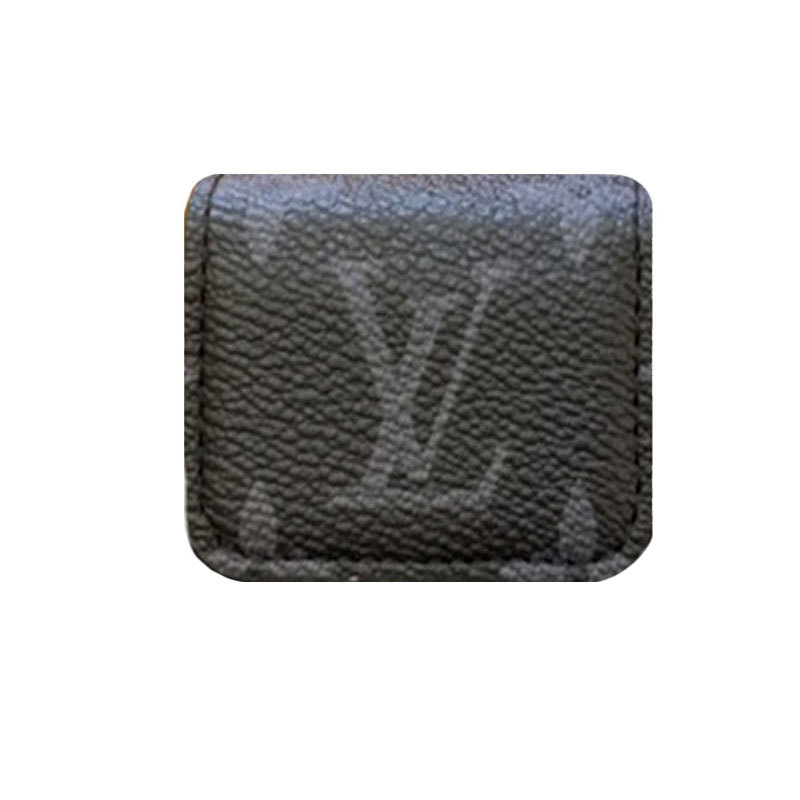 Leather Monogram AirPods Cases Big Printing-PEJ250515-GTOCASE