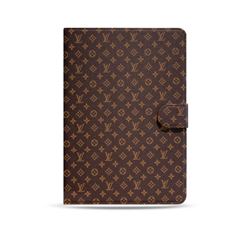 Leather Monogram iPad Case Small Printing -IPA251459-GTOCASE