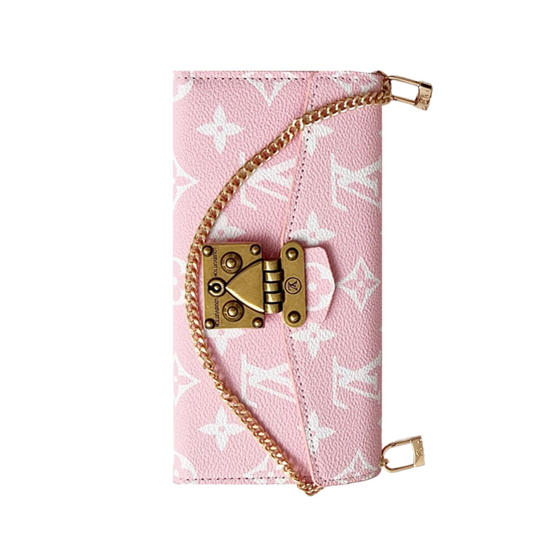 Monogram iPhone Case With Wallet And Strap-CLK250801