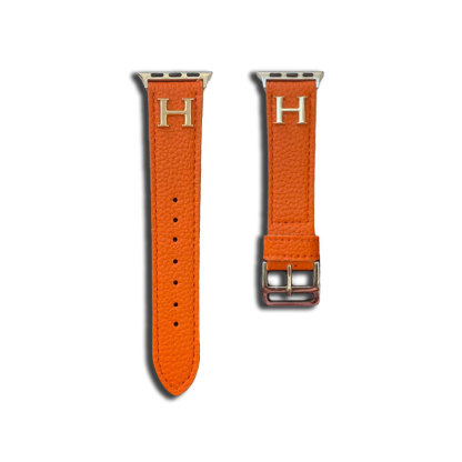 Luxury H Apple Watch Band Orange-ZP240509-GTOCASE