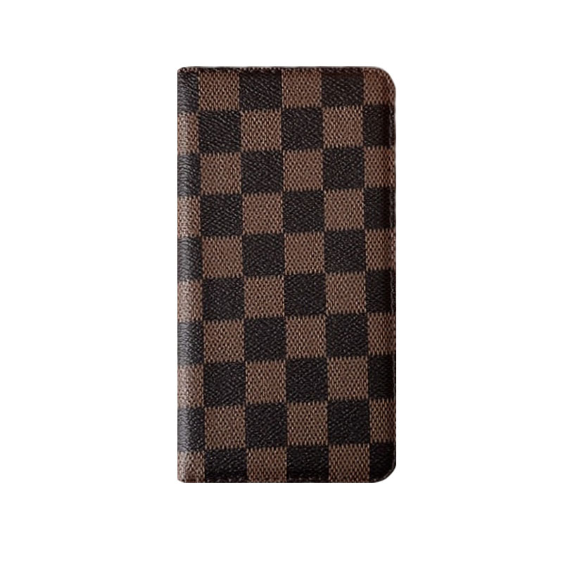Leather Monogram iPhone Case With Wallet  And Card Holder-PTK241608-GTOCASE