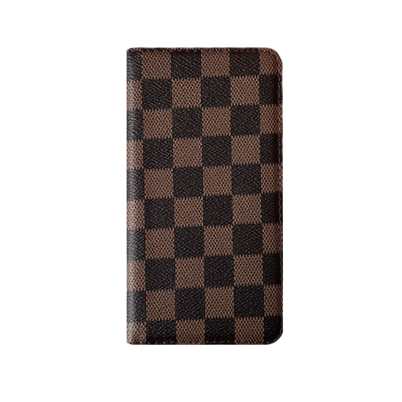 Leather Monogram iPhone Case With Wallet  And Card Holder-PTK241608-GTOCASE