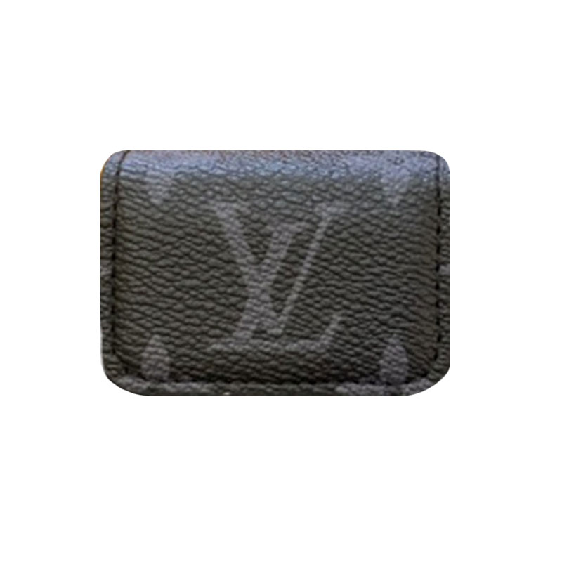 Leather Monogram AirPods Cases Big Printing-PEJ250515-GTOCASE