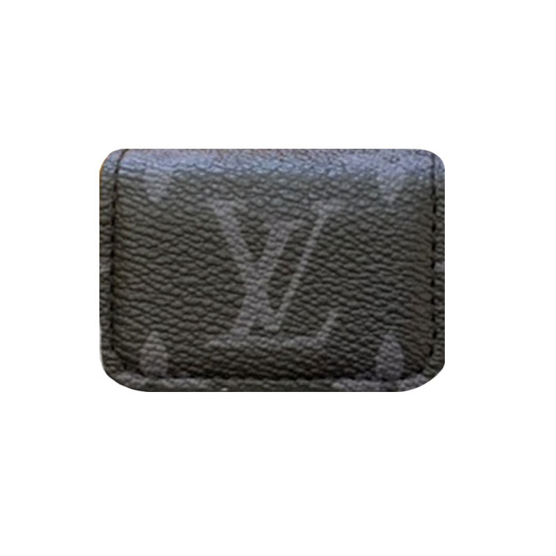 Leather Monogram AirPods Cases Big Printing-PEJ250515-GTOCASE