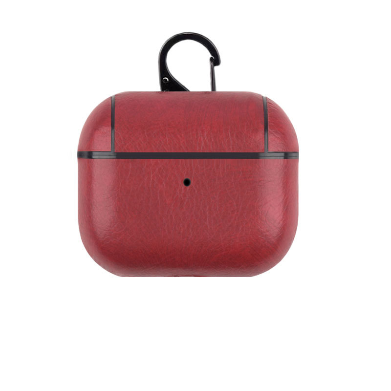 Leather Case For AirPods Pro Brown-ZP240703-GTOCASE