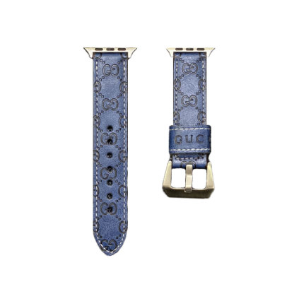 GG Apple Watch Band Leather Black-SW24422-GTOCASE