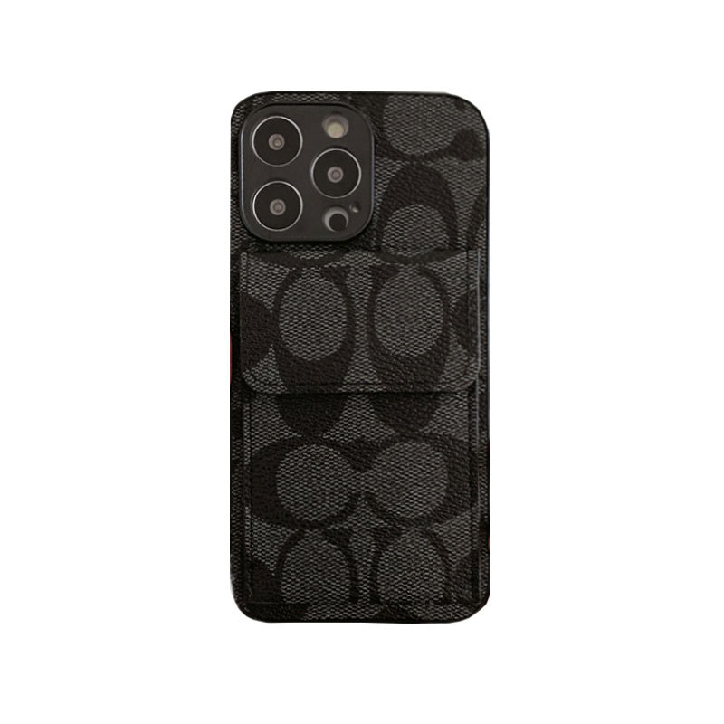 CH iPhone Case With Wallet Black-HP240513-GTOCASE