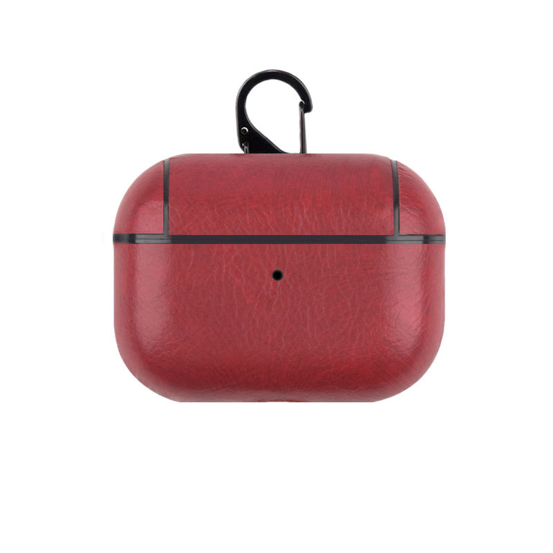 Leather Case For AirPods Pro Brown-ZP240703-GTOCASE