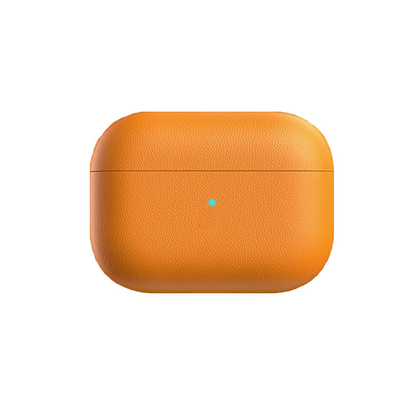 Leather Case For AirPods 3 Orange-CSK241104-GTOCASE