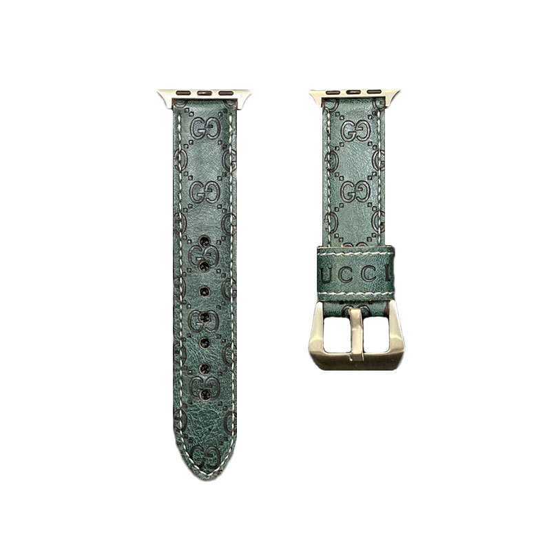 GG Apple Watch Band Leather Red-SW24422-GTOCASE
