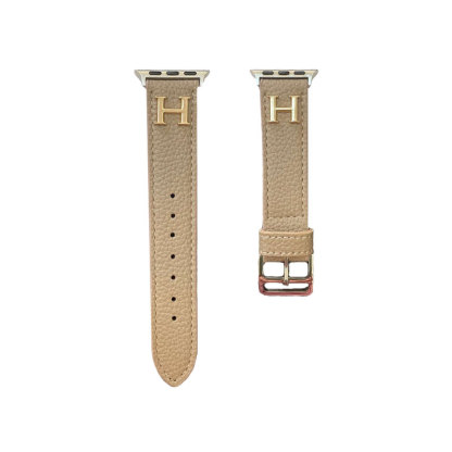 Luxury H Apple Watch Band Black-ZP240509-GTOCASE
