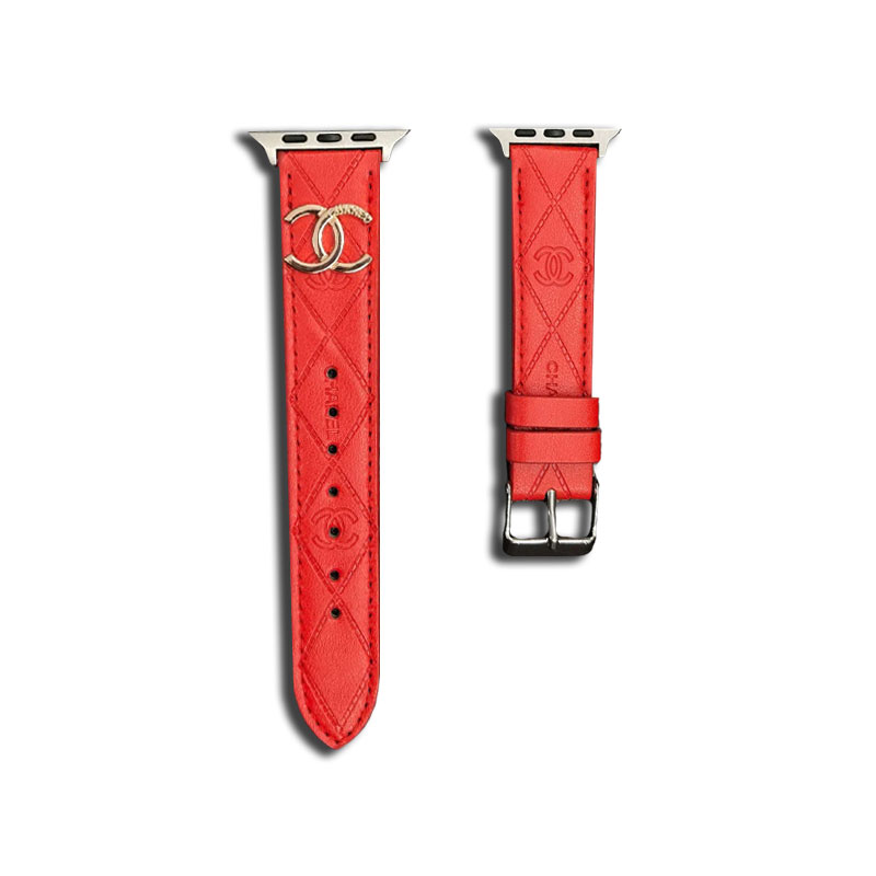 Luxury CC  Apple Watch Band Red-YHK2405059-GTOCASE