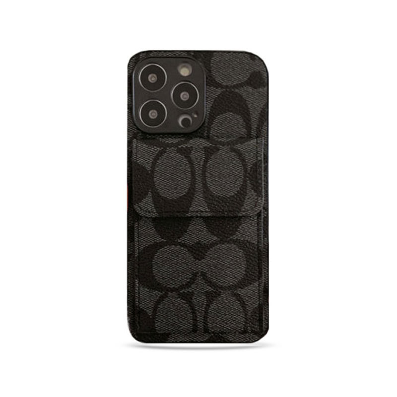 CH iPhone Case With Wallet Black-HP240513-GTOCASE
