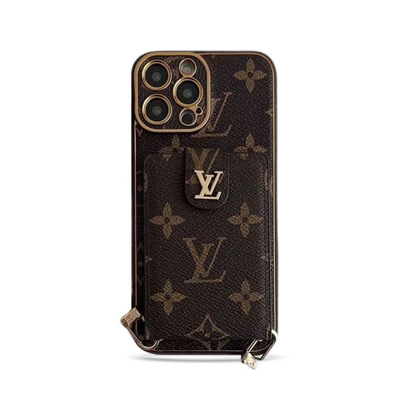  Monogram iPhone Case With Card Wallet And Strap -Big printing-ZQB231228-GTOCASE