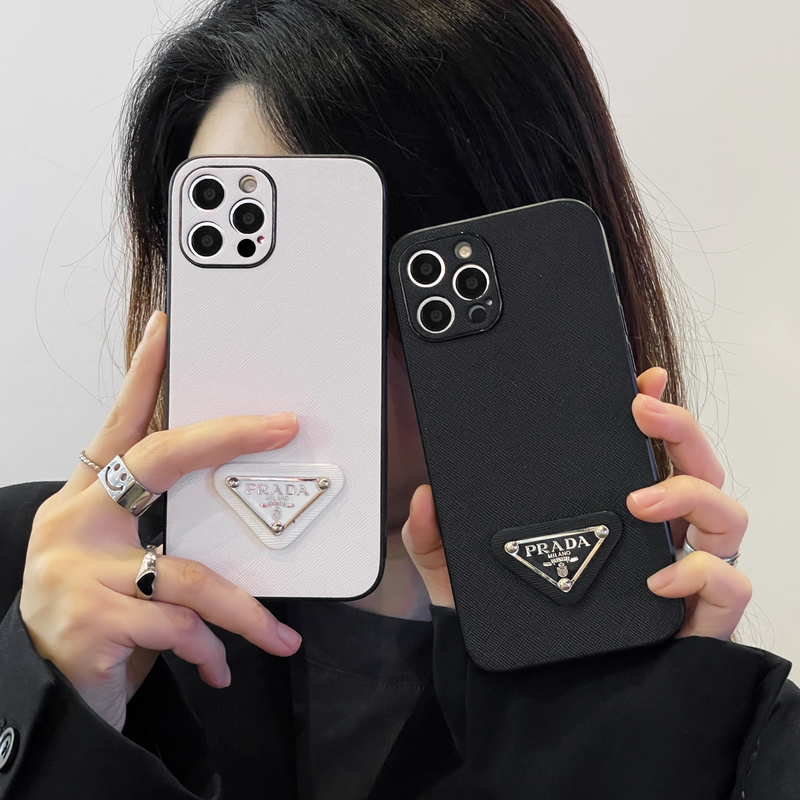 PR iPhone Case Leather Black-QB240513-GTOCASE