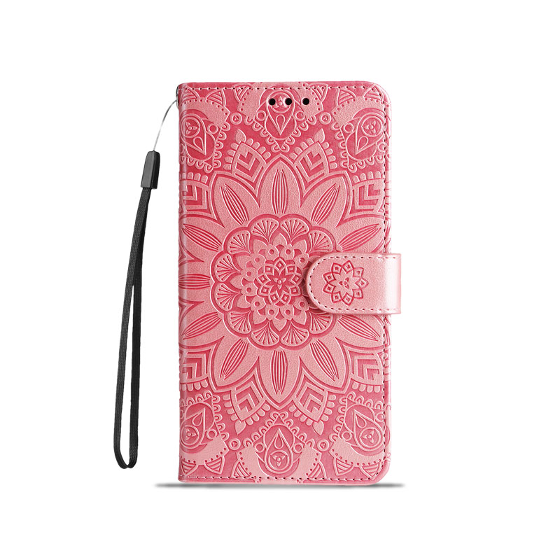 Leather Phone Case with Wallet And Card Holder For iPhones Pink-XYH241020-GTOCASE