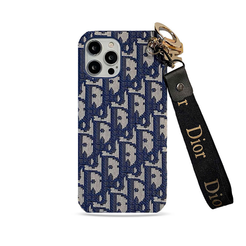 CD iPhone Case With Strap Blue-GS240315-GTOCASE