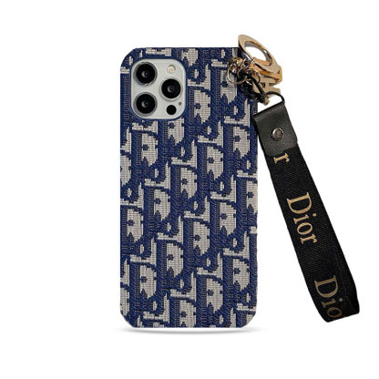 CD iPhone Case With Strap Blue-GS240315-GTOCASE