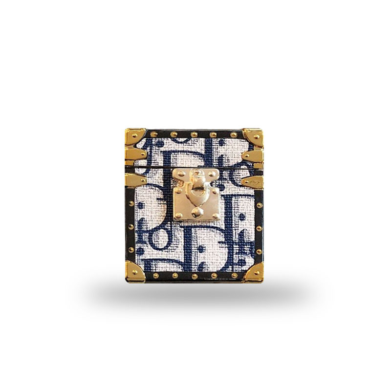 Luxury CD AirPods Cases Box Blue-YH240513-GTOCASE