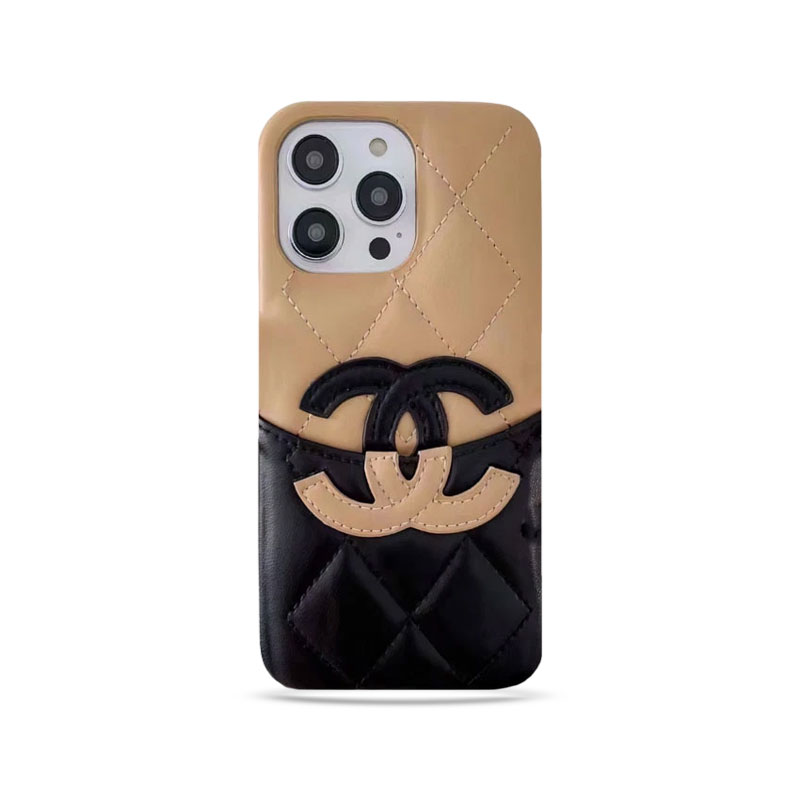 Classic CC iPhone Case With Card Holder Brown -CKP240401-GTOCASE