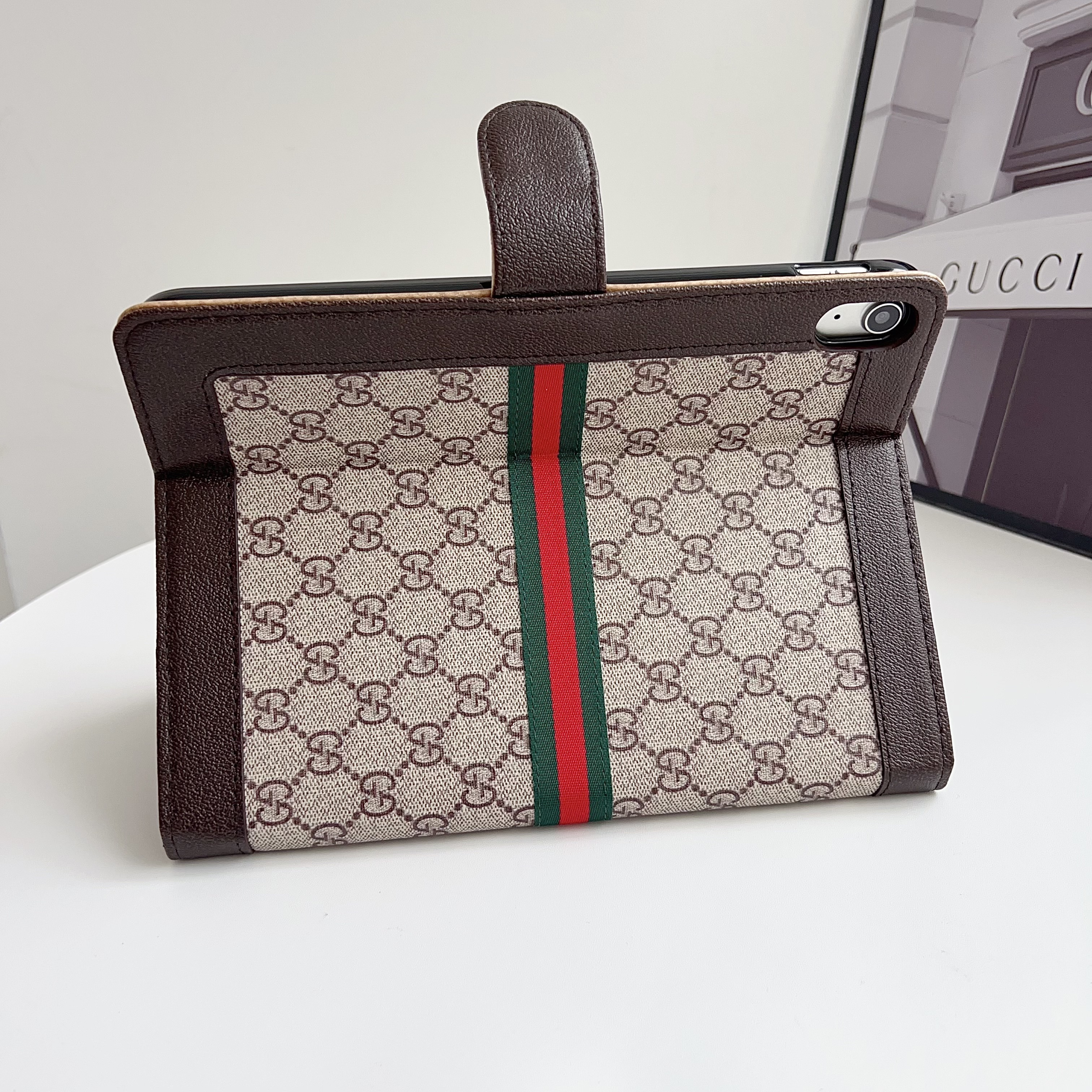 Elegant Leather GG iPad Case-GEGG124