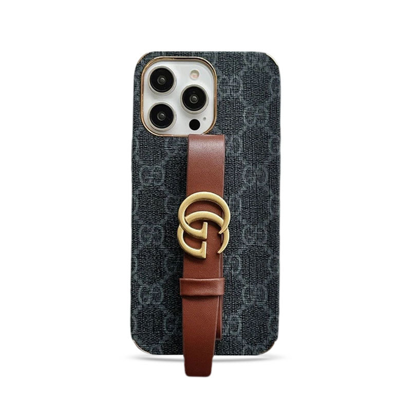 GG iPhone Case With Holder Black -SW240330-GTOCASE