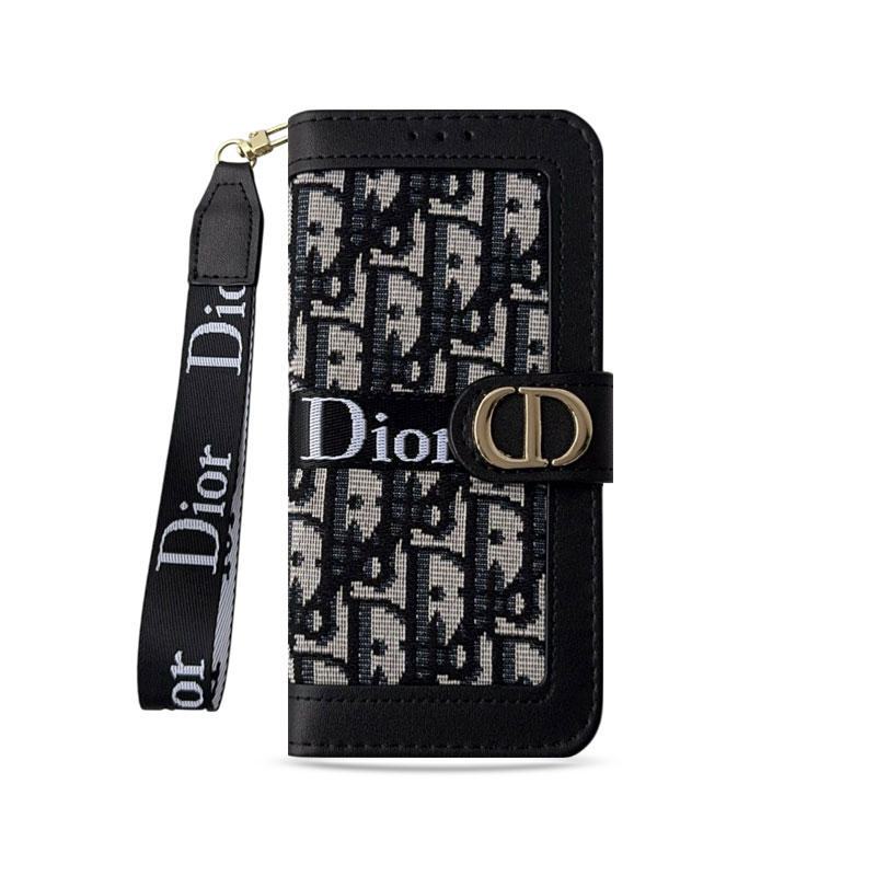 CD iPhone Case With Card Holder And Wrist Strap-CXW251104