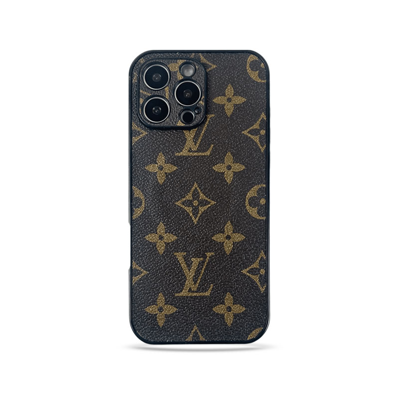 Premium Leather Monogram Magnetic iPhone Case（Magsafe）For iPhone 17 Series-GELV061