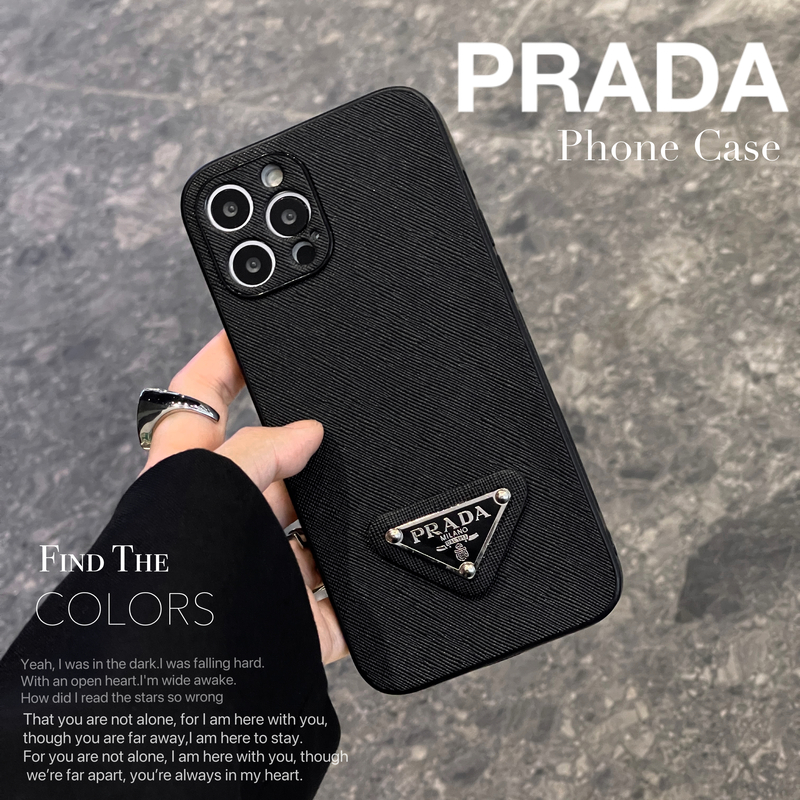PR iPhone Case Leather Black-QB240513-GTOCASE
