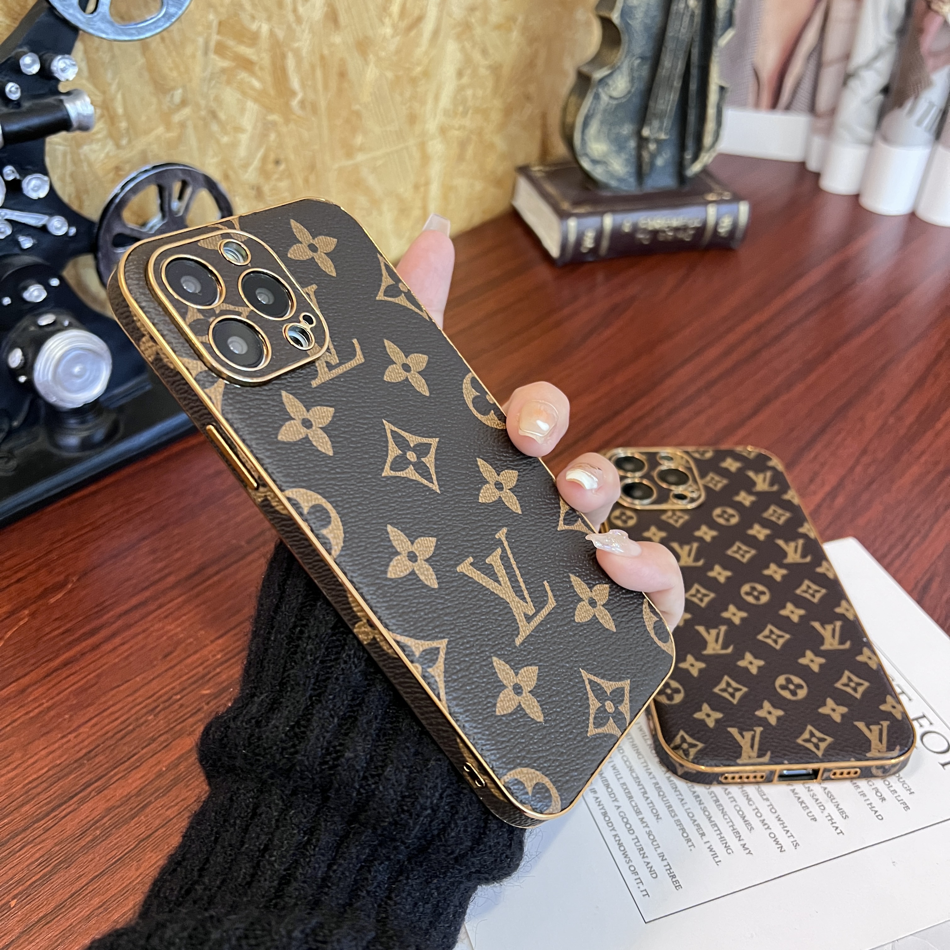  Monogram iPhone Case -Big printing-CR240315-GTOCASE