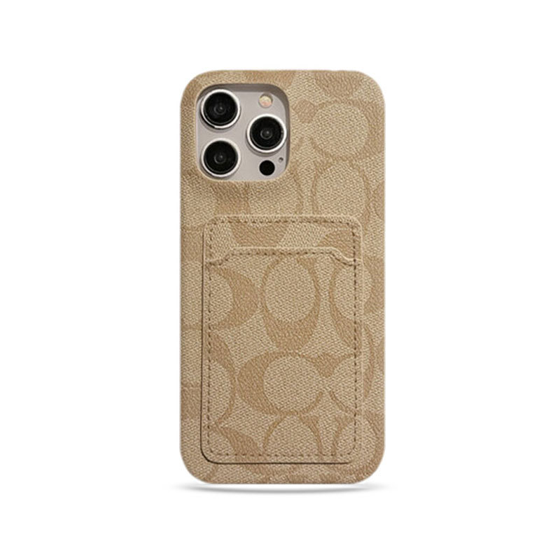 Classic CH iPhone Case With Card Holder White -JQB240330-GTOCASE