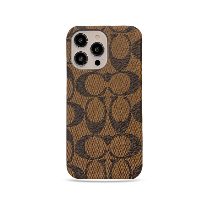 Classic CH iPhone Case Brown -JDK241426-GTOCASE