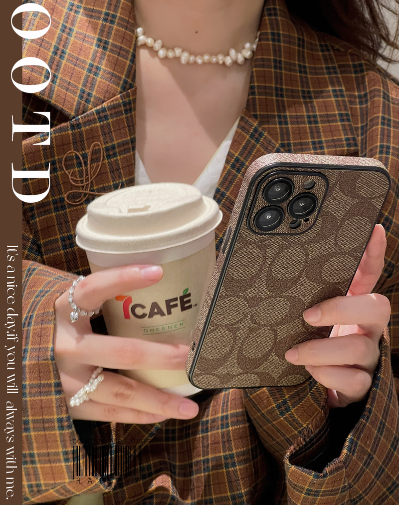 CH iPhone Case Coffee -QB240402-GTOCASE