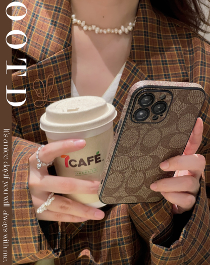 CH  iPhone Case  Coffee -QB240402-GTOCASE