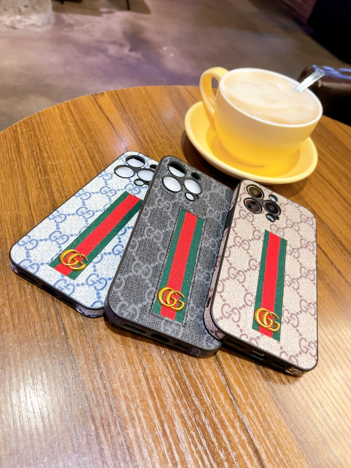 Classic GG iPhone Case Black -JD240424-GTOCASE