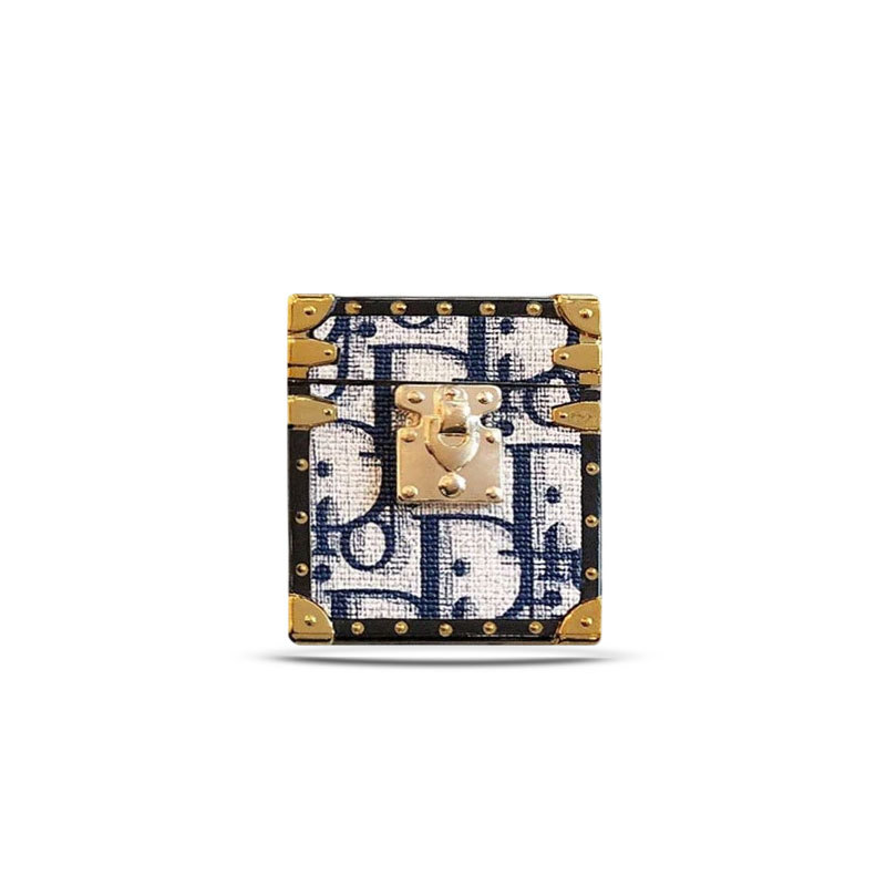 Luxury CD AirPods Cases Box Blue-YH240513-GTOCASE