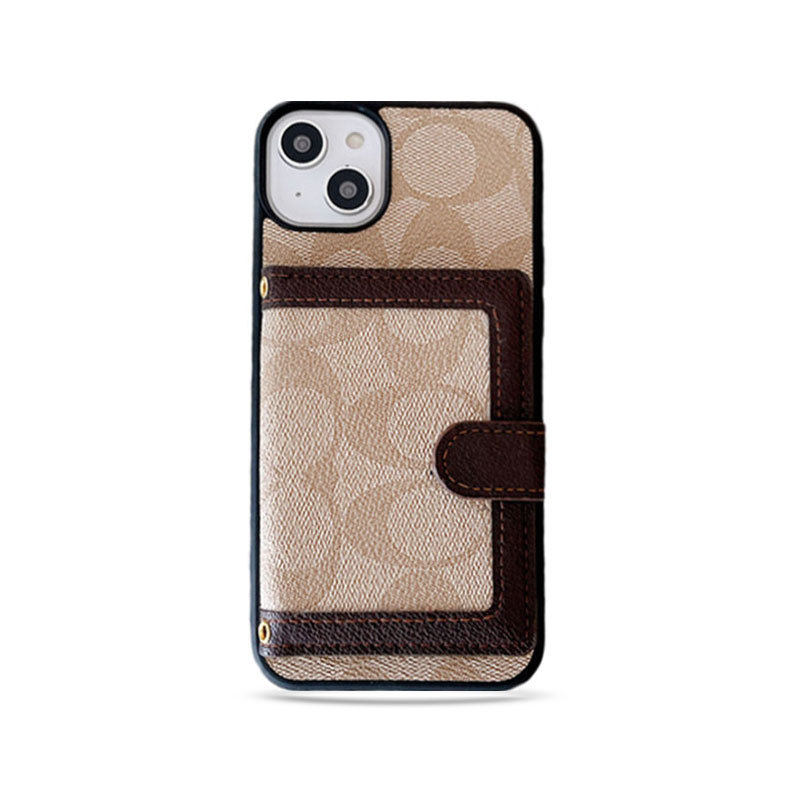 CH iPhone Case With Wallet And CHrossbody Strap White -XK240402-GTOCASE