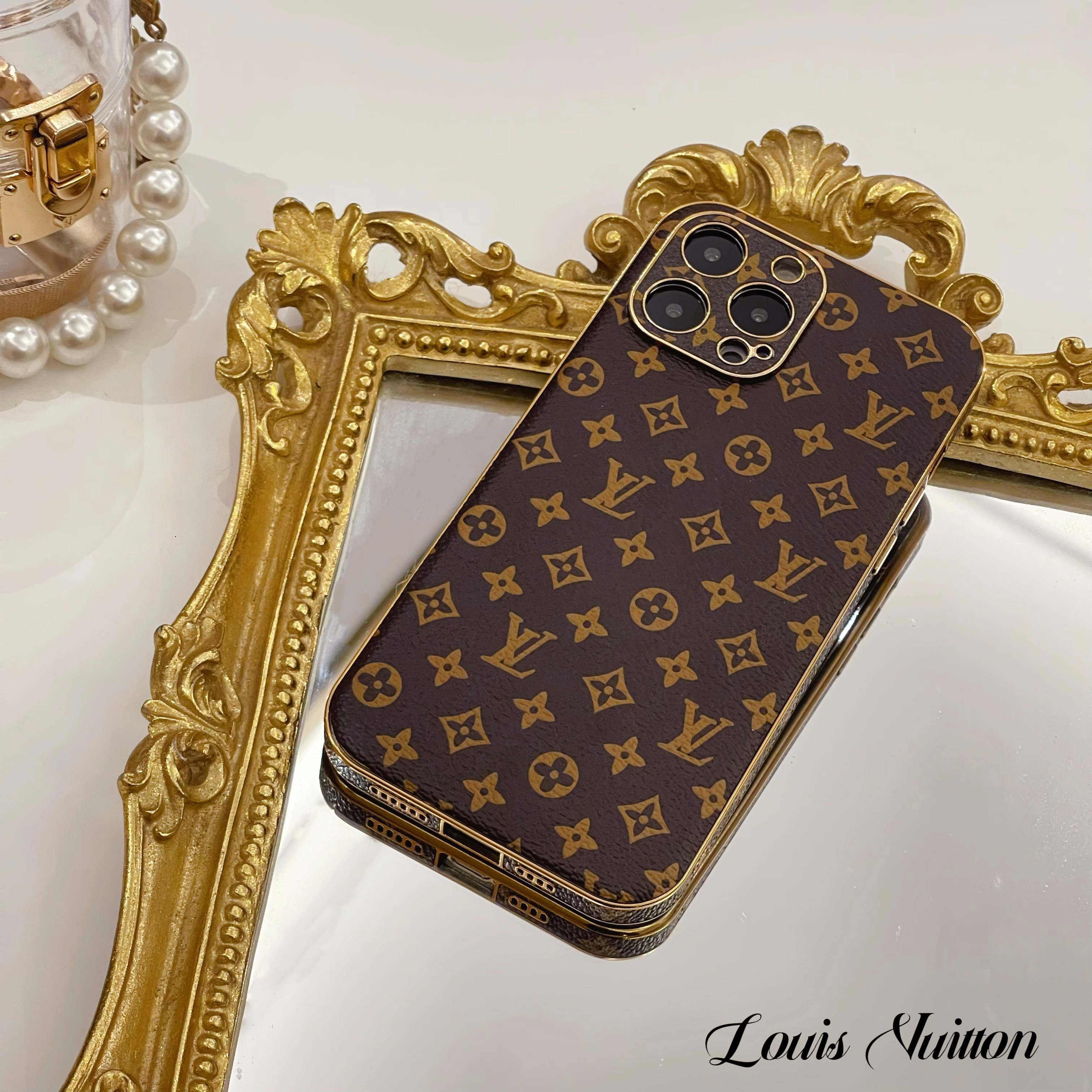 Monogram iPhone Case -Small printing-CR240315-GTOCASE