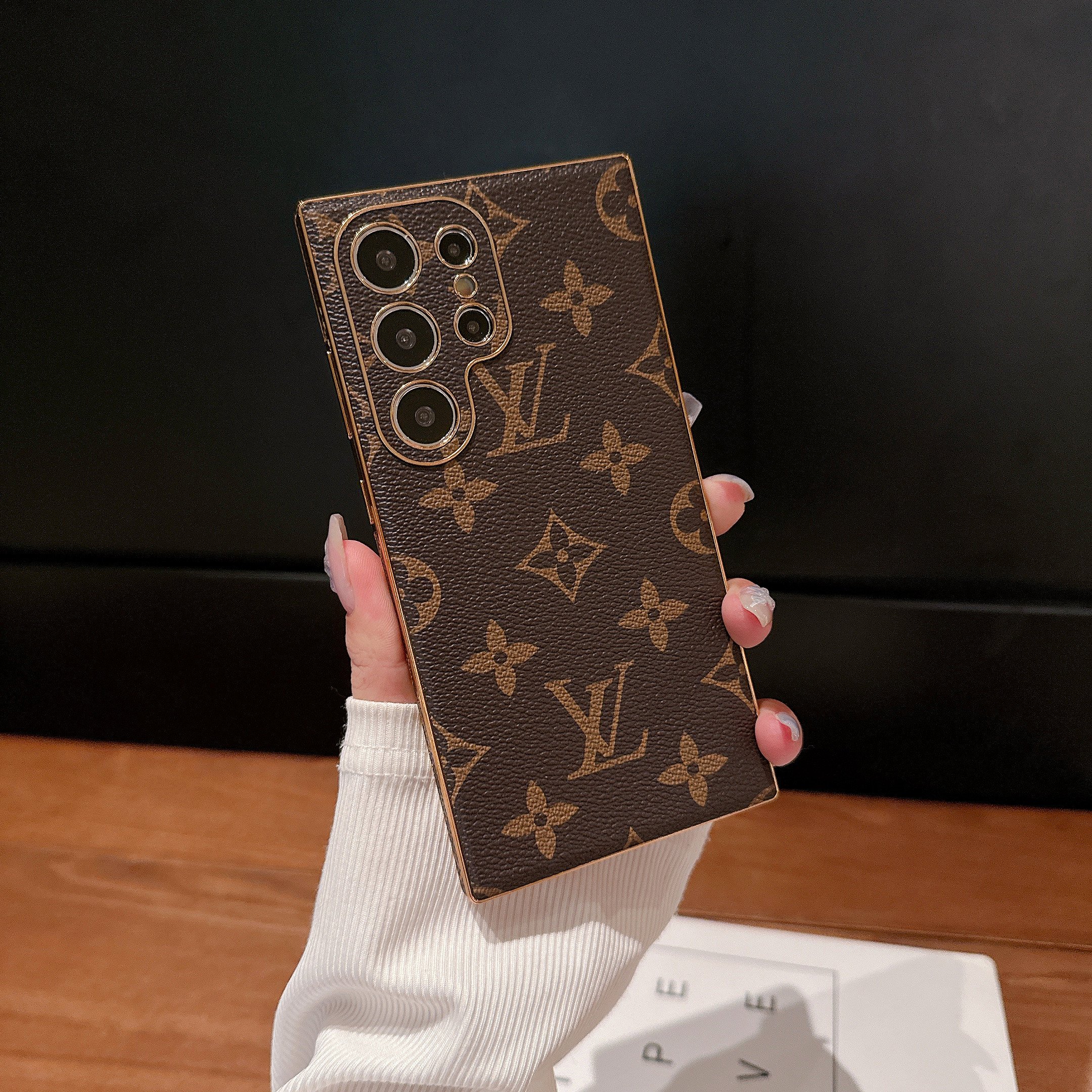 Classic Monogram Samsung Galaxy S Series Case Big Printing -SXH250515-GTOCASE