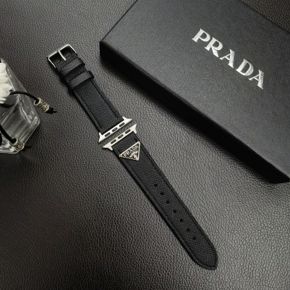 Luxury PR Apple Watch Leather Black-SZW241759-GTOCASE