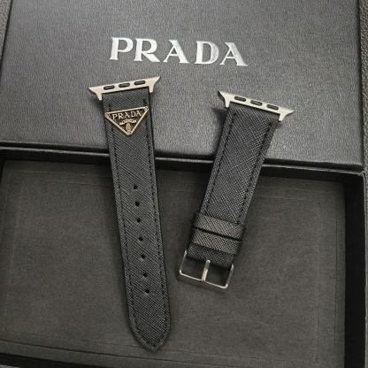 Luxury PR Apple Watch Leather Black-SZW241759-GTOCASE