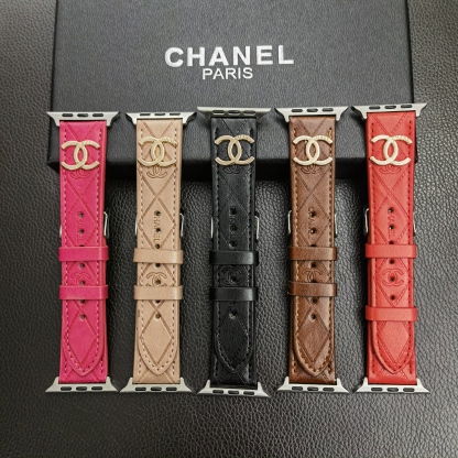 Luxury CC  Apple Watch Band Black-YHK2405059-GTOCASE