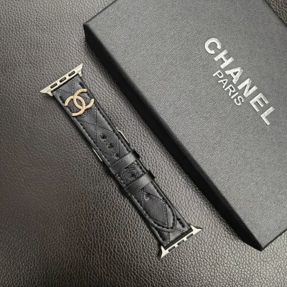 Luxury CC  Apple Watch Band Black-YHK2405059-GTOCASE