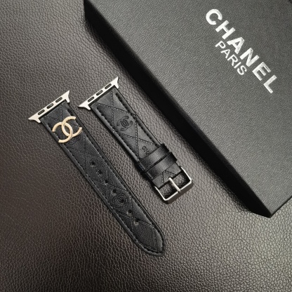 Luxury CC  Apple Watch Band Black-YHK2405059-GTOCASE