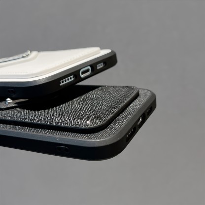 Classic PR iPhone Case With Card Holder White -JDB240403-GTOCASE