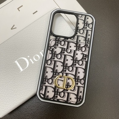 CD iPhone Case With Card Holder Black -LB240513-GTOCASE