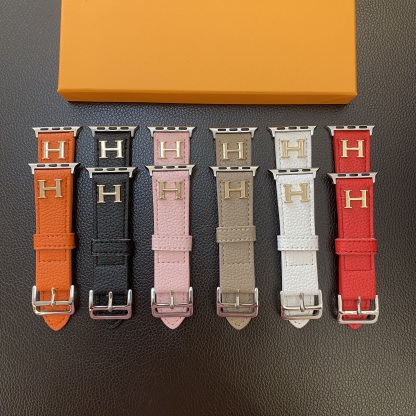Luxury H Apple Watch Band Orange-ZP240509-GTOCASE